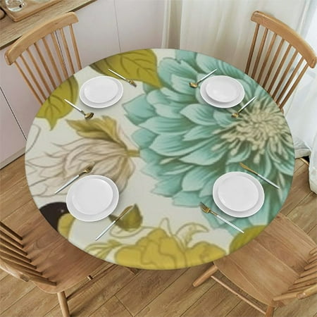 Ullo0ord Flower Pattern Round Tablecloth Abstract Theme Waterproof Stain and Wrinkle Resistant Washable Fabric Table Cloth Multicolor for Home Kitchen Dining Party Patio Indoor Outdoor 54 -58
Ullo0ord Flower Pattern Round Tablecloth Abstract Theme Waterproof Stain and Wrinkle Resistant Washable Fabric Table Cloth Multicolor for Home Kitchen Dining Party Patio Indoor Outdoor 54 -58