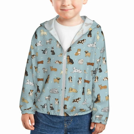 Ocsxa Cartoon Doodle Puppy Print Kids Active Zipper Sun Protection Jacket Boys Girls Hooded Cooling Shirt-5 Years
Ocsxa Cartoon Doodle Puppy Print Kids Active Zipper Sun Protection Jacket Boys Girls Hooded Cooling Shirt-5 Years