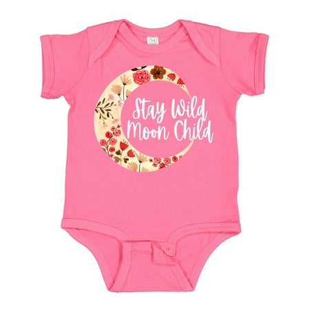Inktastic Baby Stay Wild Moon Child Crescent Moon with Flowers Gift Baby Girl Bodysuit
Inktastic Baby Stay Wild Moon Child Crescent Moon with Flowers Gift Baby Girl Bodysuit