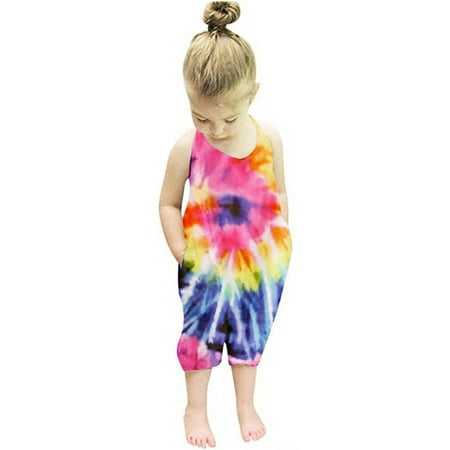 wybzd Summer Baby Girls Boys Tie Dye Printed Rompers Overalls Pattern Sleeveless Causal Jumpsuits Orange 5 Years
wybzd Summer Baby Girls Boys Tie Dye Printed Rompers Overalls Pattern Sleeveless Causal Jumpsuits Orange 5 Years