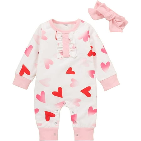 QWZNDZGR Cute Baby Clothes Set Infant Baby Newborn Girls Clothes Fall Print Long Sleeve Baby Valentine s Day Romper
QWZNDZGR Cute Baby Clothes Set Infant Baby Newborn Girls Clothes Fall Print Long Sleeve Baby Valentine s Day Romper