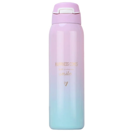Insulated Thermals Milk&Coffee Cup Stainless Steel Straw Water Bottle Gradient Sports Vacuum Flask Pink
Insulated Thermals Milk&Coffee Cup Stainless Steel Straw Water Bottle Gradient Sports Vacuum Flask Pink