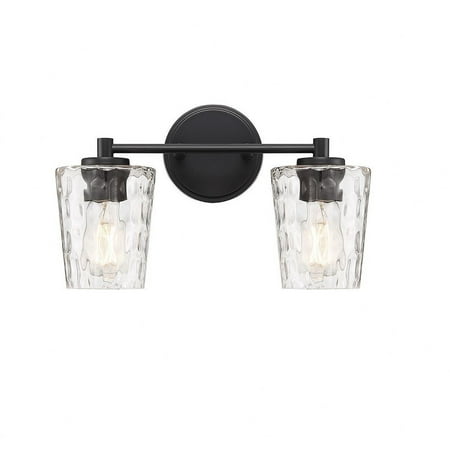 2 Light Vanity Light in Vintage Style-9.75 inches Tall and 15.5 inches Wide-Matte Black Finish Bailey Street Home 159-Bel-4954900
2 Light Vanity Light in Vintage Style-9.75 inches Tall and 15.5 inches Wide-Matte Black Finish Bailey Street Home 159-Bel-4954900