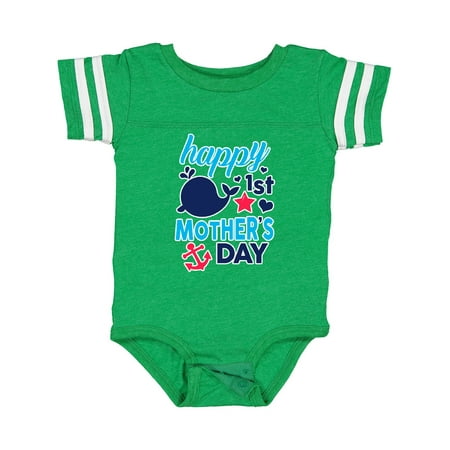 Inktastic Nautical Themed Happy 1st Mother s Day Gift Baby Boy or Baby Girl Bodysuit
Inktastic Nautical Themed Happy 1st Mother s Day Gift Baby Boy or Baby Girl Bodysuit