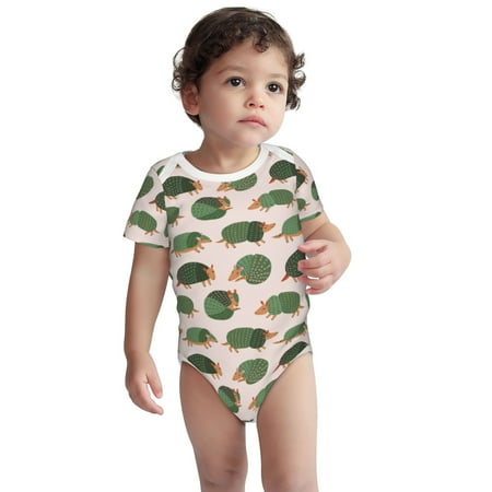 Kdxio Cute Armadillo Pattern Unisex Baby Cotton Short Sleeve Bodysuits-6 Months
Kdxio Cute Armadillo Pattern Unisex Baby Cotton Short Sleeve Bodysuits-6 Months
