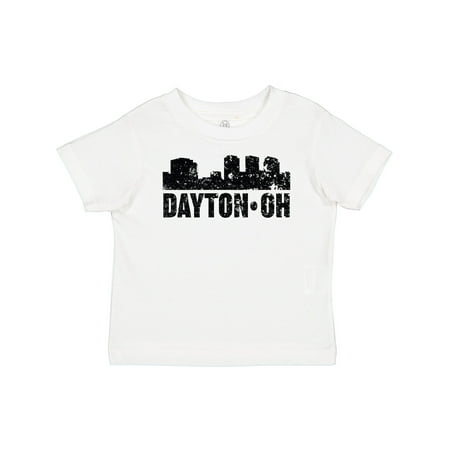 Inktastic Dayton Skyline Grunge Gift Baby Boy or Baby Girl T-Shirt