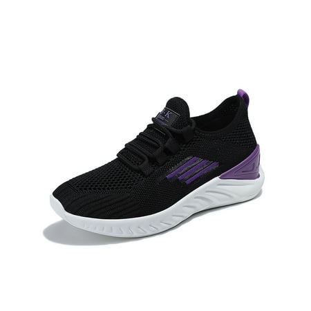 Zodanni Ladies Breathable Casual Sneaker Gym Lightweight Lace Up Running Shoes Comfort Round Toe Black Purple 5
Zodanni Ladies Breathable Casual Sneaker Gym Lightweight Lace Up Running Shoes Comfort Round Toe Black Purple 5