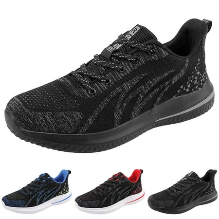 LYCAQL Men Shoes Men Sports Shoes Fashion New Pattern Mesh Breathable Lace Up Flat Bottom Comfortable Casual Shoes Air 1 07 Mens Sneaker (Black 9.5)
LYCAQL Men Shoes Men Sports Shoes Fashion New Pattern Mesh Breathable Lace Up Flat Bottom Comfortable Casual Shoes Air 1 07 Mens Sneaker (Black 9.5)