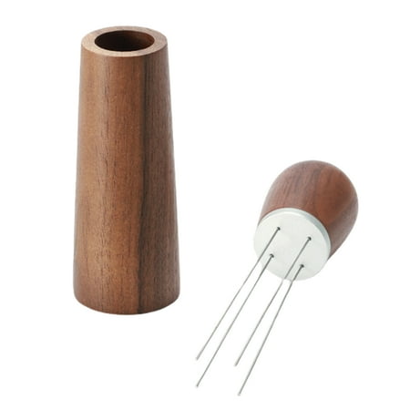 Farfi Coffee Stirrer Non-slip Handheld Food Grade Rustproof Ergonomic Design Even Extraction Wood Handle Comfortable Grip Espresso Distribution Tool Barista Accessories (Type B) 
Farfi Coffee Stirrer Non-slip Handheld Food Grade Rustproof Ergonomic Design Even Extraction Wood Handle Comfortable Grip Espresso Distribution Tool Barista Accessories (Type B)