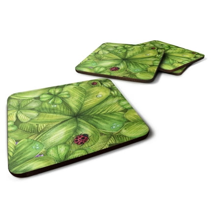 Carolines Treasures BB5754FC Shamrocks and Lady bugs Foam Coaster Set of 4 3 1/2 x 3 1/2 multicolor
Carolines Treasures BB5754FC Shamrocks and Lady bugs Foam Coaster Set of 4 3 1/2 x 3 1/2 multicolor