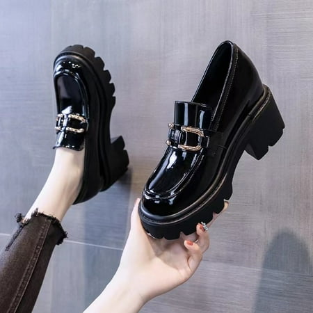 New Spring Autumn Popular Fashion Women s Thick Sole High Heel Metal Decorative Single Shoes: Elegant Sexy Increasing black 38
New Spring Autumn Popular Fashion Women s Thick Sole High Heel Metal Decorative Single Shoes: Elegant Sexy Increasing black 38