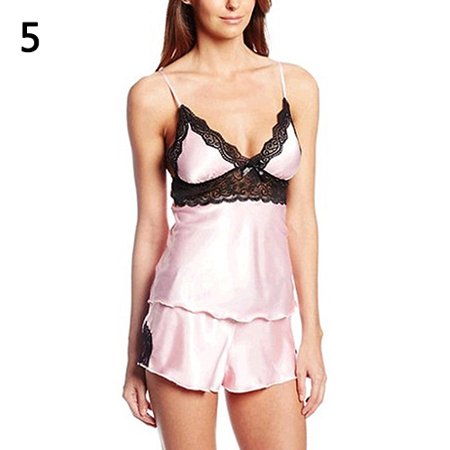 Cuteam Sleepwear Women Sexy Fashion Pajamas Lace Splicing Plus Size Two-piece Sleep Suit Sleepwear
Cuteam Sleepwear Women Sexy Fashion Pajamas Lace Splicing Plus Size Two-piece Sleep Suit Sleepwear