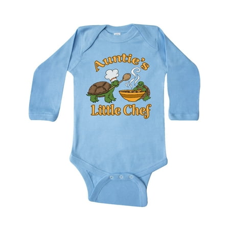 Inktastic Auntie s Little Chef with Cute Turtles Gift Baby Boy or Baby Girl Long Sleeve Bodysuit
Inktastic Auntie s Little Chef with Cute Turtles Gift Baby Boy or Baby Girl Long Sleeve Bodysuit