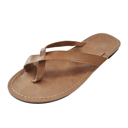 Womens Sandals Women S Sandals Flat Bottom Clip Toe Cross Band Flat Bottom Sandals Summer Sandals Women S Slippers Women S Sandals Pu Brown 41
Womens Sandals Women S Sandals Flat Bottom Clip Toe Cross Band Flat Bottom Sandals Summer Sandals Women S Slippers Women S Sandals Pu Brown 41