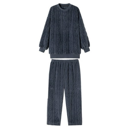 Frontwalk Ladies Fleece Fuzzy Straight Leg Nightwear Tops And Pants Casual Sleepwear Animal Print Sleeping Pajamas Sets Denim Blue 2XL
Frontwalk Ladies Fleece Fuzzy Straight Leg Nightwear Tops And Pants Casual Sleepwear Animal Print Sleeping Pajamas Sets Denim Blue 2XL
