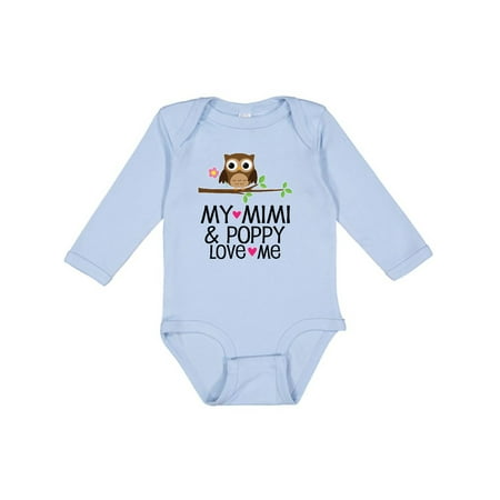 Inktastic Mimi and Poppy Love Me Grandchild Owl Gift Baby Girl Long Sleeve Bodysuit
Inktastic Mimi and Poppy Love Me Grandchild Owl Gift Baby Girl Long Sleeve Bodysuit