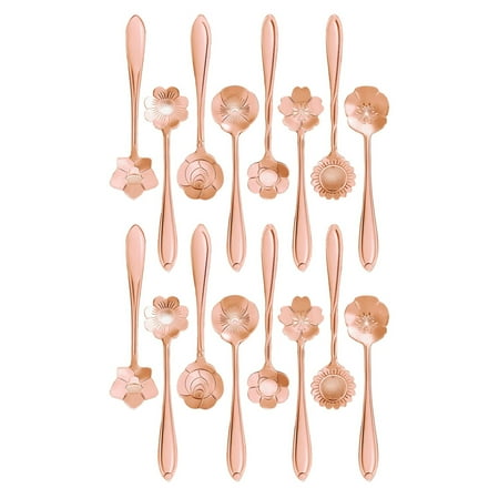 32 Pcs Set Stainless Steel Flower Coffee Spoon Dessert Sugar Ice Cream Stirring Tea Milkshake Spoon Set for Tableware
32 Pcs Set Stainless Steel Flower Coffee Spoon Dessert Sugar Ice Cream Stirring Tea Milkshake Spoon Set for Tableware