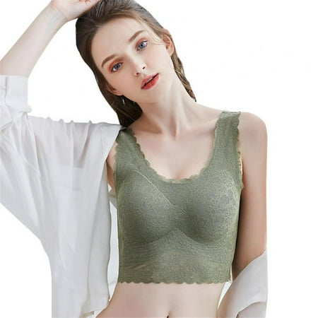 Women Traceless One-piece Lace Bra Anti Slip Beauty Back Push Up Bra Rimless Solid Lace Bralettes
Women Traceless One-piece Lace Bra Anti Slip Beauty Back Push Up Bra Rimless Solid Lace Bralettes