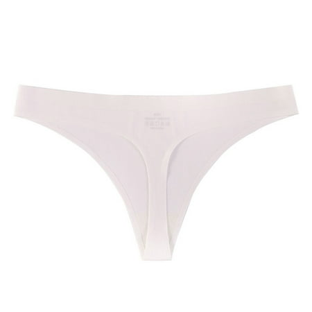 Qcmgmg Thong for Women Sexy T-Back Underwear Low Rise Solid Color Seamless Panties XL
Qcmgmg Thong for Women Sexy T-Back Underwear Low Rise Solid Color Seamless Panties XL