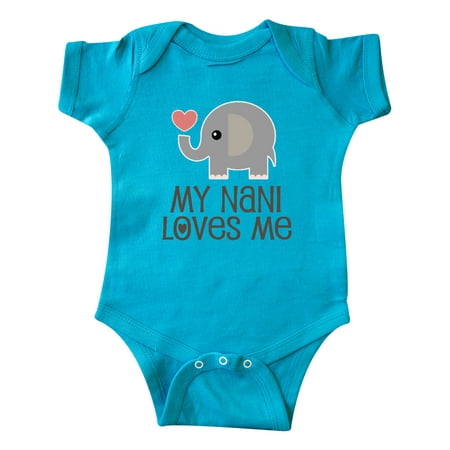 Inktastic My Nani Loves Me Grandson Granddaughter Gift Baby Boy or Baby Girl Bodysuit
Inktastic My Nani Loves Me Grandson Granddaughter Gift Baby Boy or Baby Girl Bodysuit