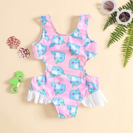 kpoplk Cute Swimsuits For Girls Summer Toddler Girls Ruffles Cartoon Prints 1 Piece Swimwear Bowknot Beach Girls Bathing Suit(Pink)
kpoplk Cute Swimsuits For Girls Summer Toddler Girls Ruffles Cartoon Prints 1 Piece Swimwear Bowknot Beach Girls Bathing Suit(Pink)