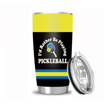 Waldeal Pickleball Tumbler with Lid - Pickle Ball Gifts for Women Men - 20oz Stainless Steel Vacuum Insulated Travel Mug Water Bottle Iced Coffee Cup
Waldeal Pickleball Tumbler with Lid - Pickle Ball Gifts for Women Men - 20oz Stainless Steel Vacuum Insulated Travel Mug Water Bottle Iced Coffee Cup