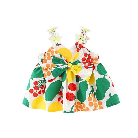 dmqupv Baby Girl Birthday Outfit Toddler Print Dress Bow Suspenders Kids Outfits Clothes Girls Girls Fancy Dress Green 12-18 Months
dmqupv Baby Girl Birthday Outfit Toddler Print Dress Bow Suspenders Kids Outfits Clothes Girls Girls Fancy Dress Green 12-18 Months