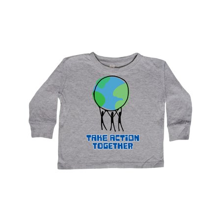 Inktastic Take Action Together Save the Planet Gift Toddler Boy or Toddler Girl Long Sleeve T-Shirt 
Inktastic Take Action Together Save the Planet Gift Toddler Boy or Toddler Girl Long Sleeve T-Shirt