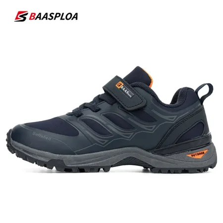 Baasploa Kids Sneakers Leather Non-Slip Breathable Running Shoes For Outdoor Hiking
Baasploa Kids Sneakers Leather Non-Slip Breathable Running Shoes For Outdoor Hiking