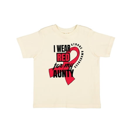 Inktastic I Wear Red For My Aunty Stroke Awareness Gift Toddler Boy or Toddler Girl T-Shirt
Inktastic I Wear Red For My Aunty Stroke Awareness Gift Toddler Boy or Toddler Girl T-Shirt