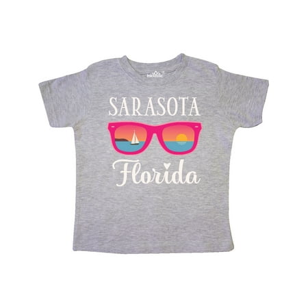 Inktastic Sarasota Florida Summer Trip Gift Toddler Toddler Girl T-Shirt