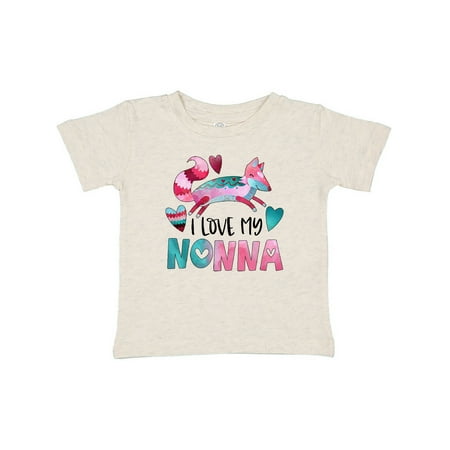 Inktastic I Love My Nonna Pink and Blue Fox with Hearts Gift Baby Boy or Baby Girl T-Shirt
Inktastic I Love My Nonna Pink and Blue Fox with Hearts Gift Baby Boy or Baby Girl T-Shirt