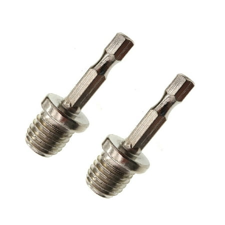 1/4 Hexagon Connecting Rod Adapter Drill Chuck M14 Polishing Disc Connectin