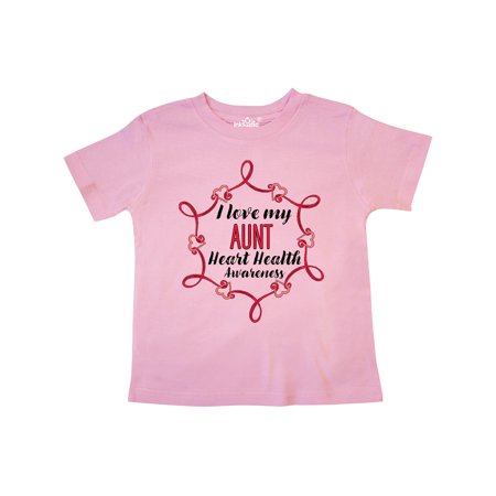 Inktastic I Love My Aunt Heart Health Awareness Gift Toddler Boy or Toddler Girl T-Shirt
Inktastic I Love My Aunt Heart Health Awareness Gift Toddler Boy or Toddler Girl T-Shirt