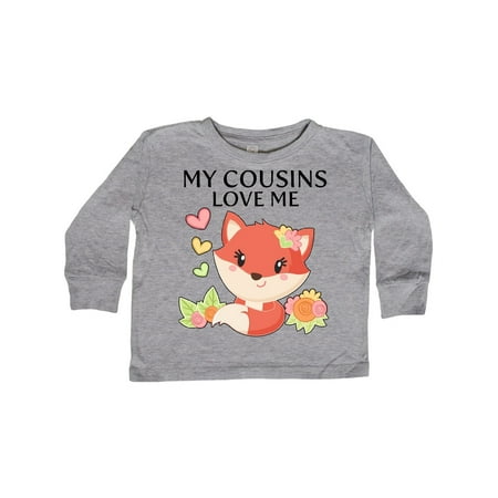 Inktastic My Cousins Love Me- little fox Gift Toddler Boy or Toddler Girl Long Sleeve T-Shirt
Inktastic My Cousins Love Me- little fox Gift Toddler Boy or Toddler Girl Long Sleeve T-Shirt