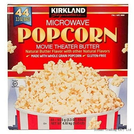 Signature Microwave Popcorn 3.3 Oz 44 Count (Family Bundle)