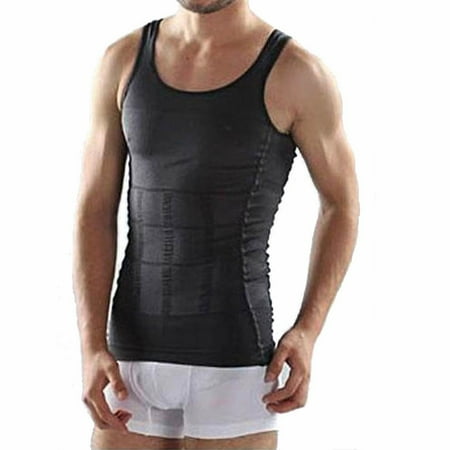 Men Corset Body Slimming Tummy Shaper Vest Belly Waist Girdle Shirt Shapewear Underwear Waist Girdle Shirt black M
Men Corset Body Slimming Tummy Shaper Vest Belly Waist Girdle Shirt Shapewear Underwear Waist Girdle Shirt black M