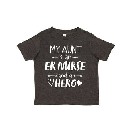 Inktastic My Aunt is an ER Nurse and a Hero Gift Toddler Boy or Toddler Girl T-Shirt
Inktastic My Aunt is an ER Nurse and a Hero Gift Toddler Boy or Toddler Girl T-Shirt