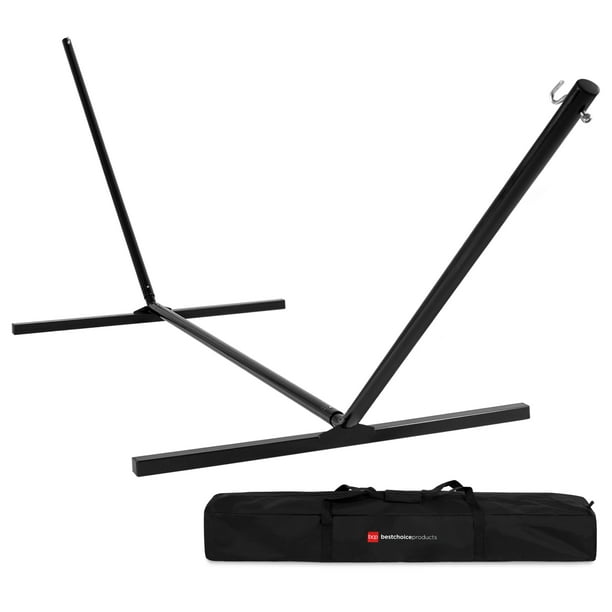 Best Choice Products 15 ft. Hammock Stand w/ Hanging Hooks