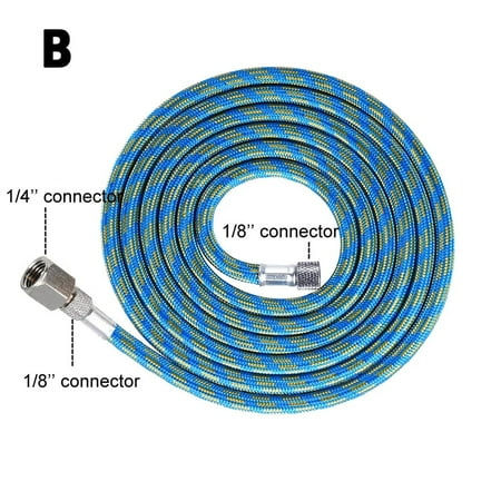 QXKE Nylon Braided Airbrush Hose 5.9ft Airbrush Accessory Connect To Air Compressor
QXKE Nylon Braided Airbrush Hose 5.9ft Airbrush Accessory Connect To Air Compressor
