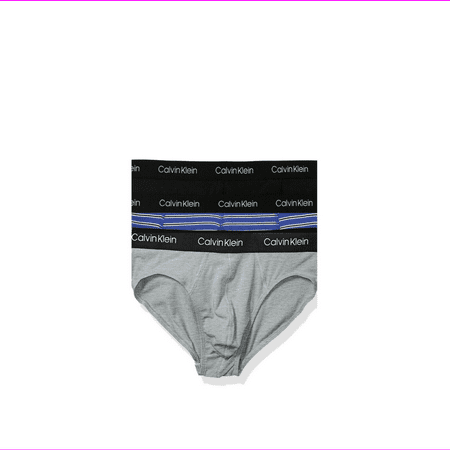 Calvin Klein Men s NP2166O914 Cotton Stretch 3-Pack Hip Brief Size S