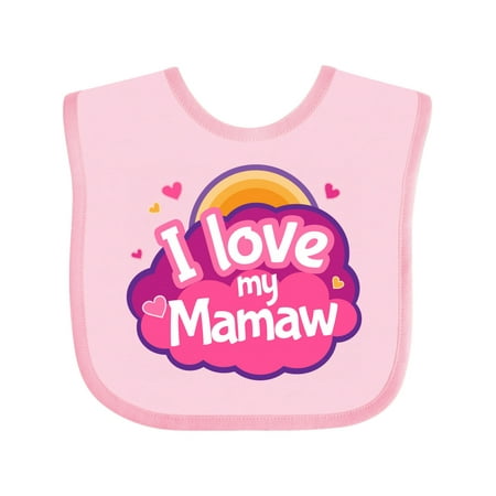 Inktastic I Love My Mamaw Grandchild Gift Baby Girl Bib
Inktastic I Love My Mamaw Grandchild Gift Baby Girl Bib