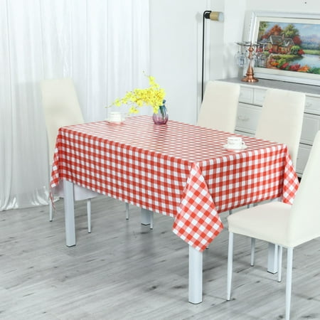 100% Waterproof Vinyl Table Cloth Oil-Proof Spill-Proof PVC Square Tablecloth Wipeable Plastic Table Cover for Outdoor Picnic Camping Red
100% Waterproof Vinyl Table Cloth Oil-Proof Spill-Proof PVC Square Tablecloth Wipeable Plastic Table Cover for Outdoor Picnic Camping Red