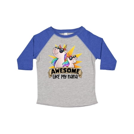 Inktastic Awesome Like My Nana Cute Unicorn Family in Sunglasses Gift Toddler Boy or Toddler Girl T-Shirt
Inktastic Awesome Like My Nana Cute Unicorn Family in Sunglasses Gift Toddler Boy or Toddler Girl T-Shirt