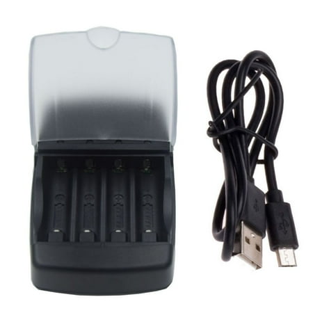 Universal Rechargeable Durable LED Indicator Adapter Intelligent Battery Charger 4 Slots Fast Charging Dock
Universal Rechargeable Durable LED Indicator Adapter Intelligent Battery Charger 4 Slots Fast Charging Dock