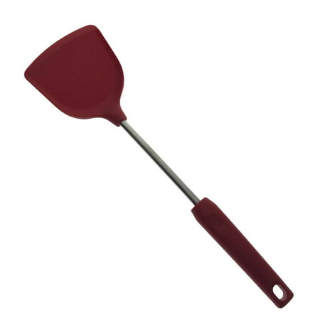 GeweYeeli Kitchen Spatula Heat Resistant Silicone Grip Non Stick Long Handle Cooking Spatula - Style 2 - Red
GeweYeeli Kitchen Spatula Heat Resistant Silicone Grip Non Stick Long Handle Cooking Spatula - Style 2 - Red