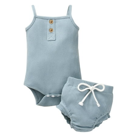 ZHAGHMIN Tween Girl Clothing Baby Girls Solid Spring Summer Ribbed Sleeveless Romper Bosyduit Shorts Outfits Clothes Medium Girl Clothes Two Piece Set For Girls Girls 6 Months Clothes Mommy Blanket
ZHAGHMIN Tween Girl Clothing Baby Girls Solid Spring Summer Ribbed Sleeveless Romper Bosyduit Shorts Outfits Clothes Medium Girl Clothes Two Piece Set For Girls Girls 6 Months Clothes Mommy Blanket