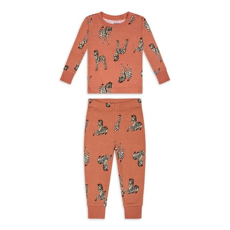 Petit Lem Toddler Girl Two-Piece Pajama Set