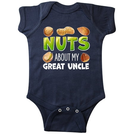 Inktastic Nuts About My Great Uncle Peanut Almond Pistachio Gift Baby Boy or Baby Girl Bodysuit
Inktastic Nuts About My Great Uncle Peanut Almond Pistachio Gift Baby Boy or Baby Girl Bodysuit