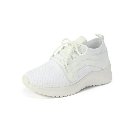 Tenmix For Womens Sneakers Sport Athletic Shoes Breathable Running Shoe Mesh Trainers Women Comfortable Platform Sock Sneaker White 8.5
Tenmix For Womens Sneakers Sport Athletic Shoes Breathable Running Shoe Mesh Trainers Women Comfortable Platform Sock Sneaker White 8.5